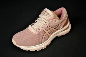 Pink Asics Women 8 Gel Nimbus Running Shoes Watershed Rose Gold 12925SS5 - Picture 1 of 7