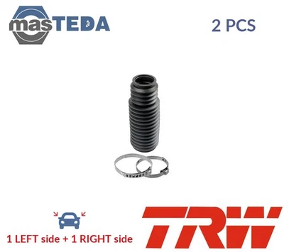 JBE278 BELLOWS STEERING RACK BOOT PAIR SET FRONT TRW 2PCS NEW OE REPLACEMENT - Image 1 of 4