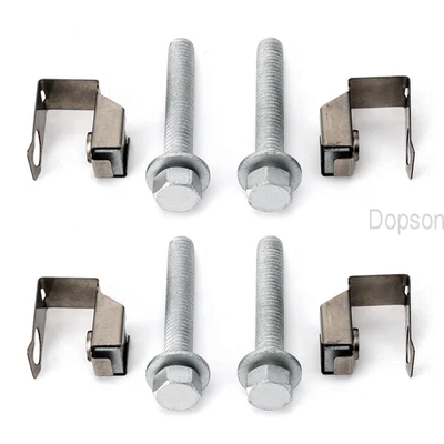 Kit de herrajes de brida de colector de escape 4 piezas para Dodge Ram 1500 03442 Foto 1 de 4