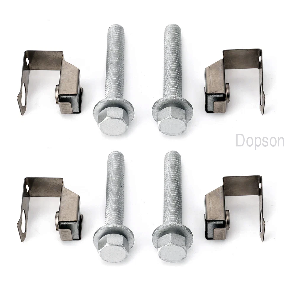 Kit de herrajes de brida de colector de escape 4 piezas para Dodge Ram 1500 03442 Foto 1 de 4