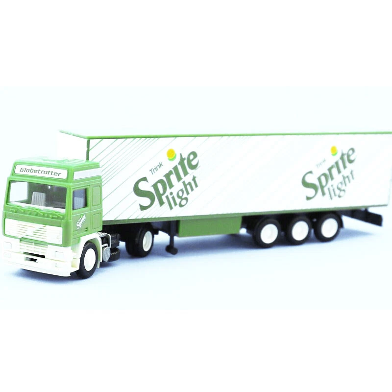 MODELLO CAMION CON RIMORCHIO SPRITE MODELLISMO SCALA 1/87 H0 AMW AUTOMODELLE - Immagine 1 di 1