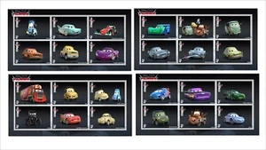 DISNEY CARS 2 8 FOGLI RICORDO MNH NON FORATI cartoni animati animazione - Foto 1 di 2