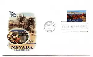 4907 Nevada Statehood, ArtCraft, FDC - Picture 1 of 1