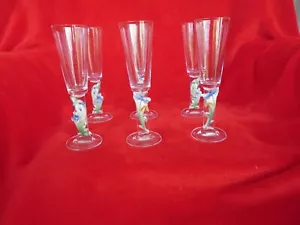 Franz Porzellan Collection Sektgläser, Kombination aus Porzellan und Glas - Bild 1 von 6
