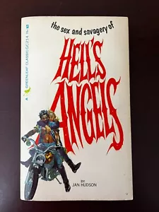 1966 Hell’s Angels MC Sex and Savagery of Hell’s Angels Taschenbuch 1. Jan Hudson - Bild 1 von 12