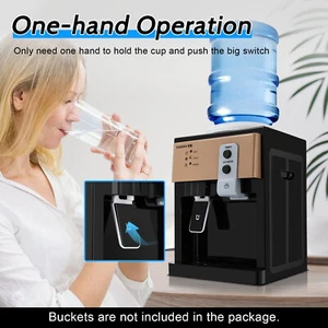 Top Loading Countertop Water Dispenser Hot Cold Water Cooler Drinking Machine - Picture 1 of 9