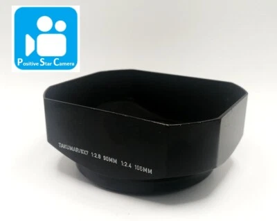 🎦👀🌟N COMO NUEVO🌟 Parasol metálico Pentax Takumar 6x7 90 mm f2,8 105 mm f2,4 JAPÓN Foto 1 de 4