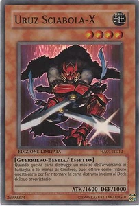 YU GI OH URUZ SCIABOLA-X • HA01 • SUPER RARA - Foto 1 di 1