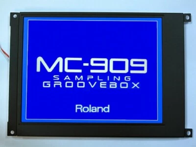 LUX Roland MC-909 / E-600 Custom (negativ) LED Display!