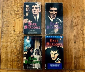 Dark Shadows Series VHS Tapes Volume 2, 3, 4, 7 Barnabas Collins MPI Home Video - Picture 1 of 6