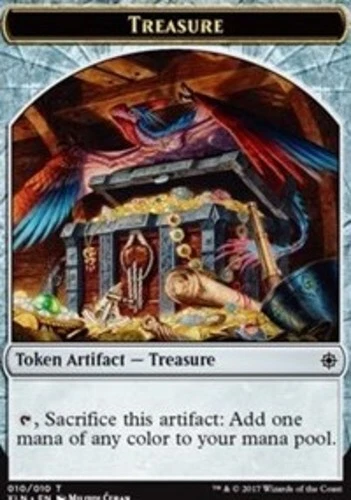 Treasure Token (10) ~ Near Mint Ixalan MTG Magic UltimateMTG Artifact Card - Image 1 of 1