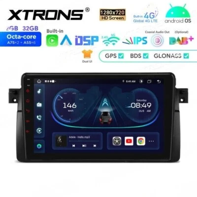 XTRONS IDP9046B  Android Multimedia BMW E46, Rover , MG 2GB+32GB - Bild 1 von 4