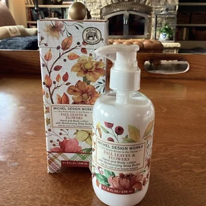 Loción para manos y cuerpo Michel Design Works hojas y flores de otoño 8 fl oz NUEVA EN CAJA - Imagen 1 de 1