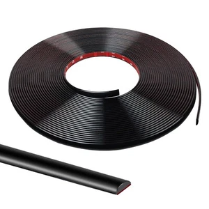 Flexible Wall Molding Trim Self Adhesive Mirror Tape Border 0.4 * 0.1in Peel ... - Picture 1 of 6