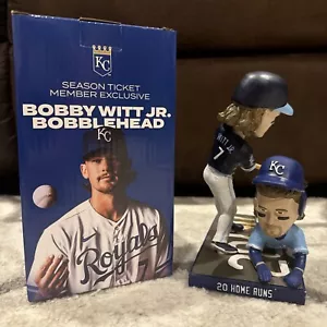 KC Royals Bobby Witt Jr. 20 HR/30 SB Bobblehead 2023 SEASON TICKET MEMBER—RARE!! - Picture 1 of 11