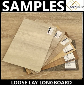 VINYL PLANK LOOSE LAY SAMPLE Flooring Floor Waterproof COMMERCIAL Decohouse - Picture 1 of 11