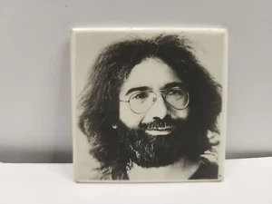 Vintage Jerry Garcia Portrait Grateful Dead Square Pin Pinback Rare 2" - Bild 1 von 4