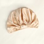 Women 19 Momme 100% Mulberry Silk Sleep Cap Hair Care Natural Silk Night Bonnet