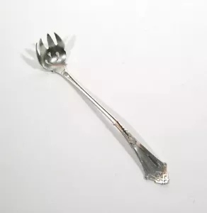 Antique Wood & Hughes Sterling Viola Olive Spoon/Fork (1845-1899) - Picture 1 of 6