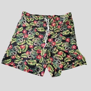Dragon Ball Z Badehose Herren 2XL (44-46) Hibiskus Boardshorts Taschen T02 - Bild 1 von 4