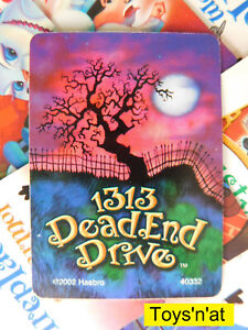 Repalcement Card for Hasbro 1313 DeadEnd Drive Game (Your Choice)