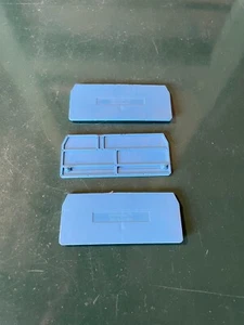 Weidmüller Abschlussplatte ZAP/TW4/3AN (3 Stk.) (#WEI05) - Picture 1 of 1