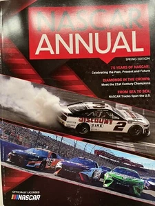 2023 NASCAR ANNUAL SPRING EDITION PROGRAM 75 YEARS OF NASCAR 88 PGS - Picture 1 of 1
