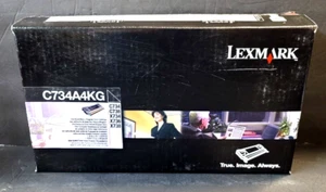 Original Neu Lexmark C734A4KG Tonerkassette schwarz One Return Program - Bild 1 von 9