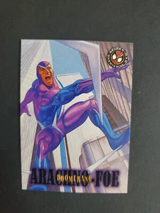 1996 SkyBox Marvel Spider-Man Premium Arachno-Foe Boomerang #6 - Picture 1 of 2