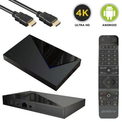 Gloriaforce RTX Quattro 4K UHD Dual-WiFi LAN MicroSD HDMI Android 11 IP-Receiver - Bild 1 von 4