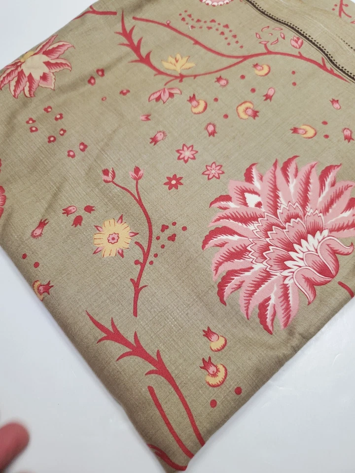 French General Fabric Cotton Floral Pink Moda Sew Quilting Craft New FAT QUARTER - Image 1 of 1