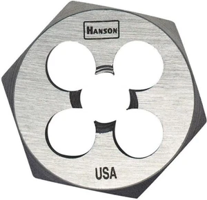 Irwin 6520ZR 1/4"-20NC HCS Sechskant Schneideisen 1" Made in USA - Bild 1 von 1