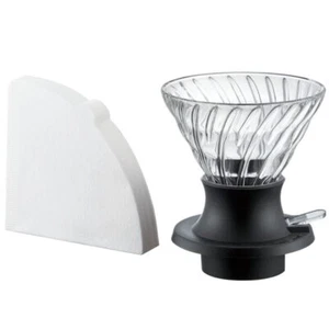 Hario V60 Immersion Dripper 02 with 40 Filters Switch Brewing System - Picture 1 of 7