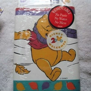 10 Yards Disney's Winnie The Pooh Themed Self Adhesive Wallpaper Border Wind - Picture 1 of 9