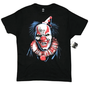 Men’s Short Sleeve Creepy Clown T-Shirt Halloween Horror • Your Choice Of Size - Picture 1 of 6