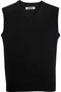 Edwards Unisex V Neck Vest Interlock Acrylic - 4065 FREE SHIPPING! - Picture 1 of 2