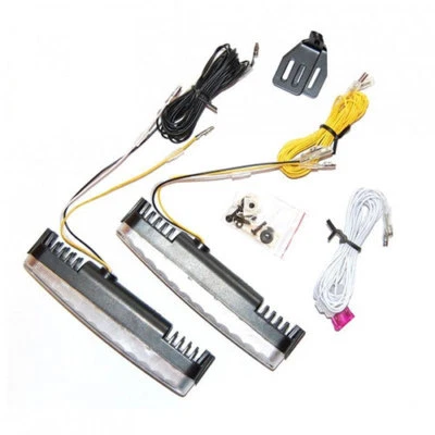 2X BLUETECH® TAGFAHRLICHTER UNIVERSAL MIT 24 LEDS StVZO R-87 inkl. DIMM-MODUL - Bild 1 von 4