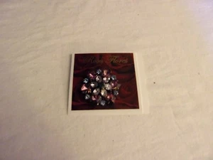 Broche Pin Colorido Rosa Flores Azul Claro Púrpura Estrás Forma de Flor - Imagen 1 de 2