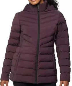 *NWT* 32 Degrees Heat Ladies 4-Way Stretch Puffer Jacket (Eggplant, XXL) - Picture 1 of 1