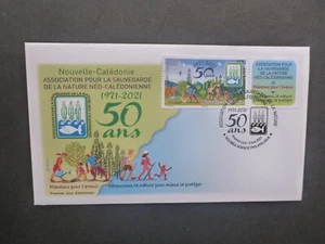 NEW CALADONIA 2021 SAFEGUARDING NATURE FIRST DAY COVER - Picture 1 of 1