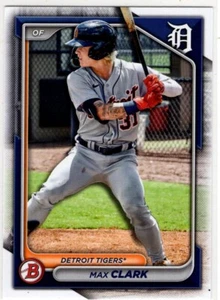 2024 Topps Bowman Draft Baseball Max Clark No. BD-104 Detroit Tigers - Bild 1 von 2