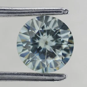 1,00 ct VVS Hellblau Rundschliff Facettiert Poliert Lose Moissanit Diamant 6 mm - Bild 1 von 6