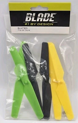 New In Package Blade BLH7303 Prop / Propeller Set Yellow, Green, Black Zeyrok - Image 1 of 4