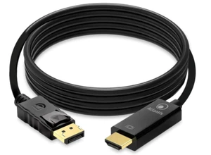 CAVO ADATTATORE VIDEO DISPLAY PORT HDMI 4K 1080p (A04-DP_HDMI-18) ATLANTIS - Foto 1 di 5