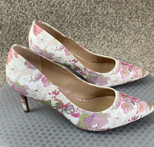 ALFANI JEULES Shoes Floral Liz Step 'N Flex Pumps Womens 9.5W NEW - Picture 1 of 14