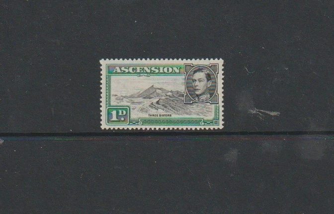 ASCENSION   1938    1d  black  and  green  MINT HINGED  Cat Value   £45.00 - Image 1 of 1