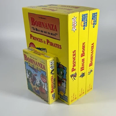 Juego de Cartas Bohnanza Con Expansiones 2000 Juegos Río Grande - Todo Completo Algunos Nuevos Foto 1 de 4