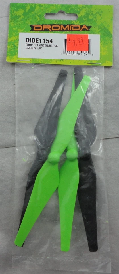 Dromida Ominus FPV Drone Quadcopter 6.25" Green/Black Propeller Set DIDE1154 - Image 1 of 1