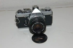 Olympus OM-1 Silver G.Zuiko Auto-W 28mm f/3.5 From JAPAN - Picture 1 of 5