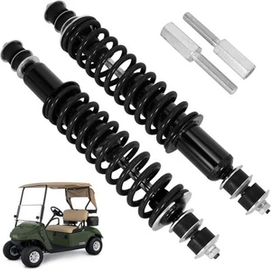 JIAYAN Golf Cart Front or Rear Shock Absorber with Heavy Duty Coil Black - Picture 1 of 6